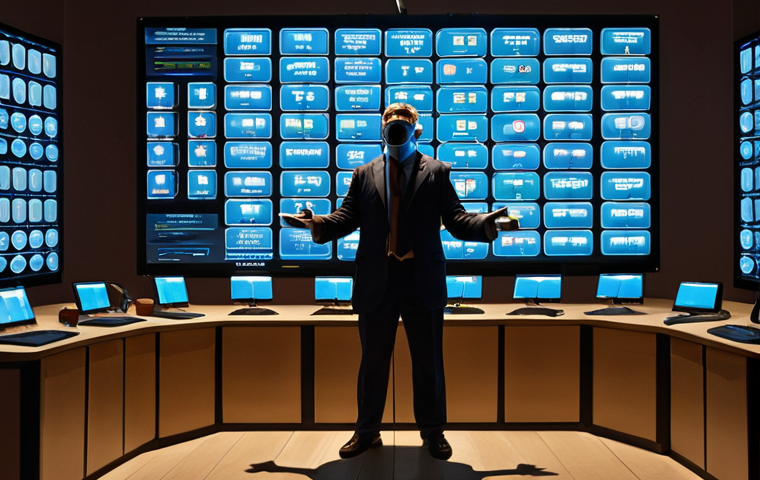 **
    A modern, authoritative auctioneer stands confidently in a high-tech auction room. His silhouette is cast against multiple glowing digital screens displaying dynamic online auction bids and complex data streams. One hand holds a traditional gavel, symbolizing heritage, while the other gestures towards a swirling digital vortex representing global connectivity, the rapid pace of online transactions, and the inherent "hidden risks" of the digital age. Abstract elements like glowing network lines and subtle security shields are integrated into the background, hinting at challenges like remote asset verification and cybersecurity. The mood is vigilant and slightly intense, emphasizing the auctioneer's constant responsibility and sharp observation. Realistic, cinematic lighting, fusion of traditional and futuristic aesthetics.

2.  **Prompt for