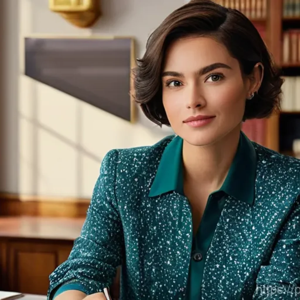 경매사 시험 자료 찾는 방법 - **Prompt 1: The Aspiring Auctioneer's Study.**
    "A young, determined woman with short, neatly sty...