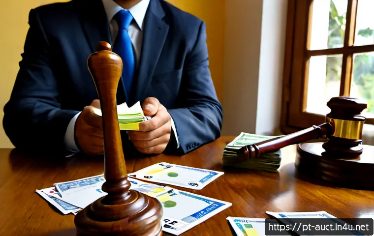 Home 17 경매사 시험에서 유용한 암기 팁 - Photorealistic Brazilian auctioneer exam study scene, focused adult learner at a tidy wooden desk us...