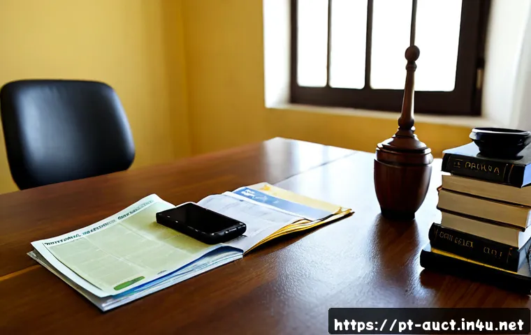 경매사 시험 준비 중 피해야 할 실수 - Photorealistic Brazilian adult exam candidate at a tidy home office, distracted by a smartphone and ...